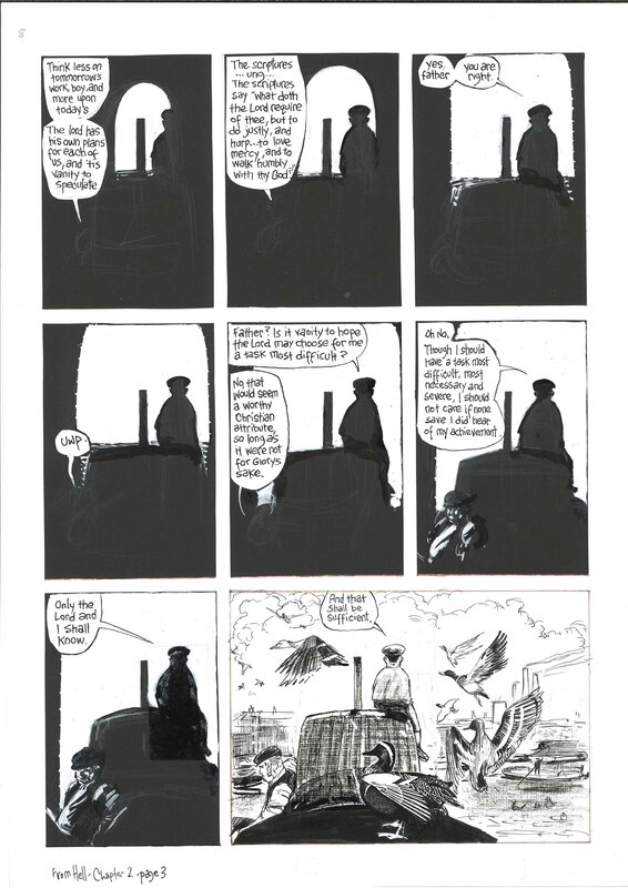 From Hell page by Eddie Campbell, Alan Moore - Comic Strip