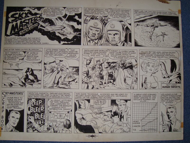 Sky masters by Jack Kirby, Dick Ayers - Comic Strip