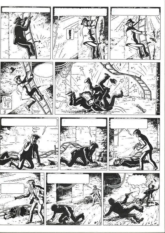 Bob De Moor, L´ énigmatique M. Barelli album page 11 - Comic Strip
