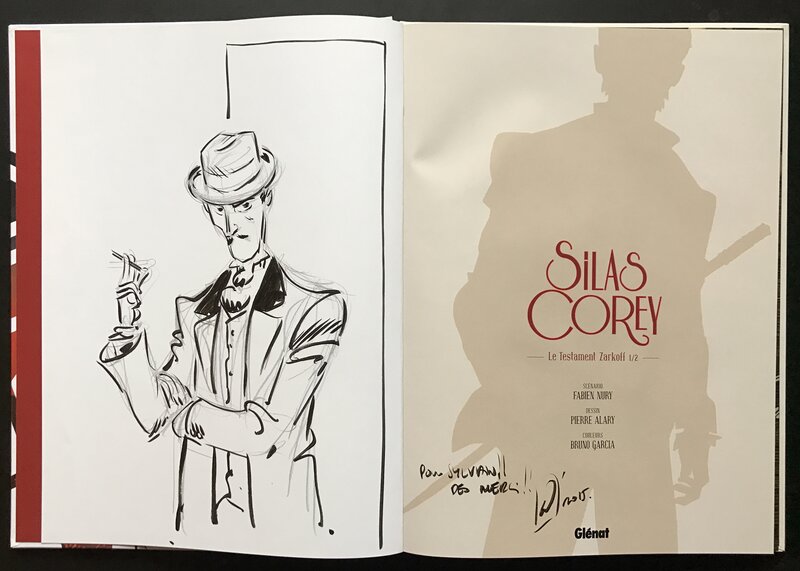 Silas corey by Pierre Alary - Sketch