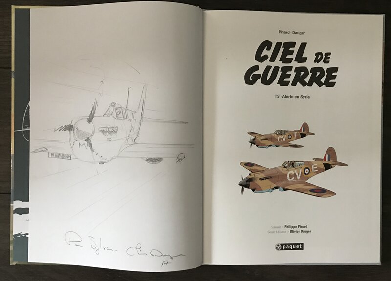 Olivier Dauger, Ciel de guerre - tome 3 - Sketch