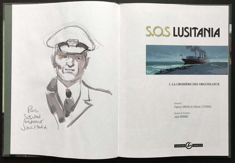 Jack Manini, Sos lusitania - tome 1 - Sketch