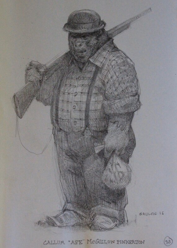 Pinkerton by Armel Gaulme - Original Illustration