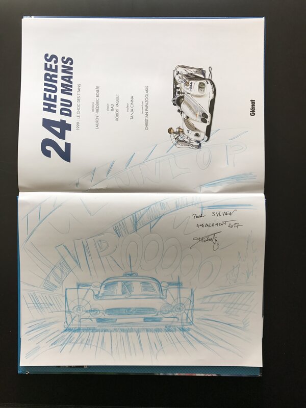 Robert Paquet, 24 heures du  Mans - 1999 - Sketch
