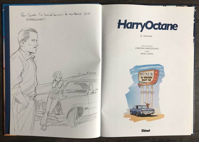 Harry octane by Christian Papazoglakis - Sketch