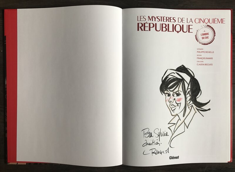 François Ravard, Les mysteres de la 5 eme republique - Comic Strip