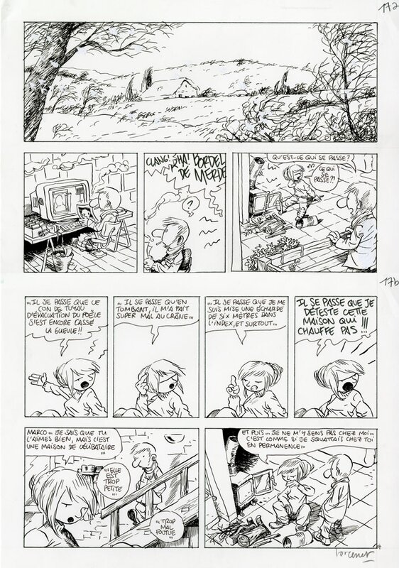 Manu Larcenet, Le Combat Ordinaire - Les quantités négligeables - Comic Strip