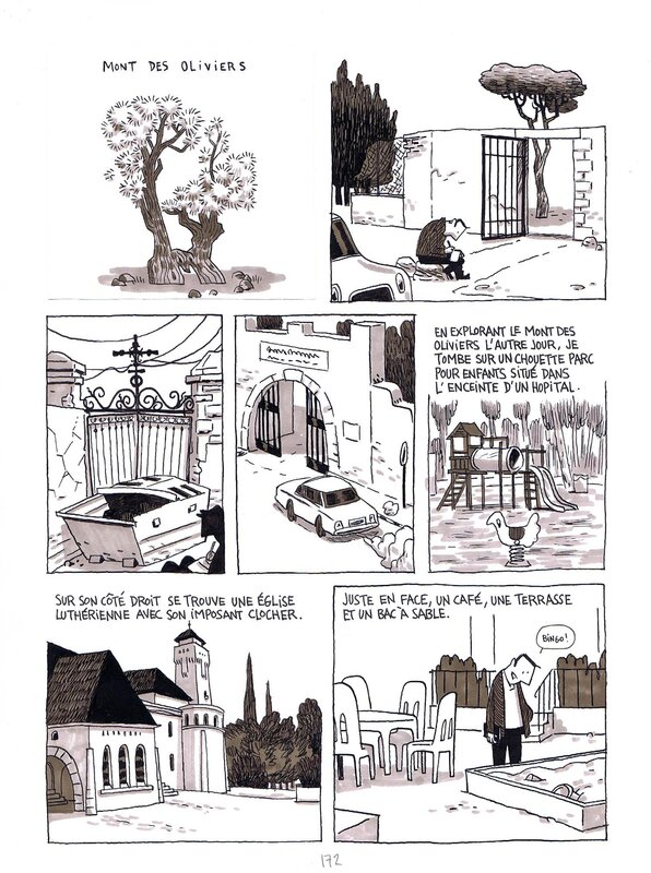 Guy Delisle, Chroniques de Jérusalem (page 178) - Comic Strip Guy Delisle, Chroniques de Jérusalem (page 178) - Comic Strip