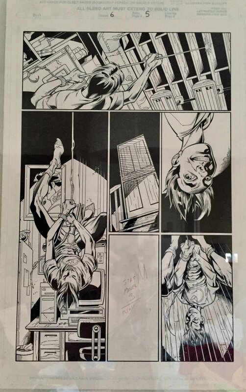 Mark Bagley, Art Thibert, Ultimate Spider-Man issue 6 - Planche originale
