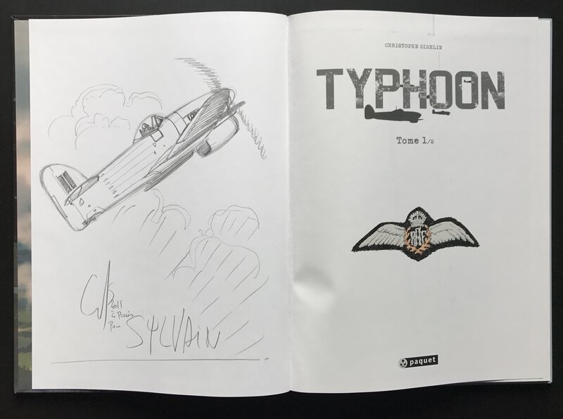 Typhoon par Christophe Gibelin - Dédicace