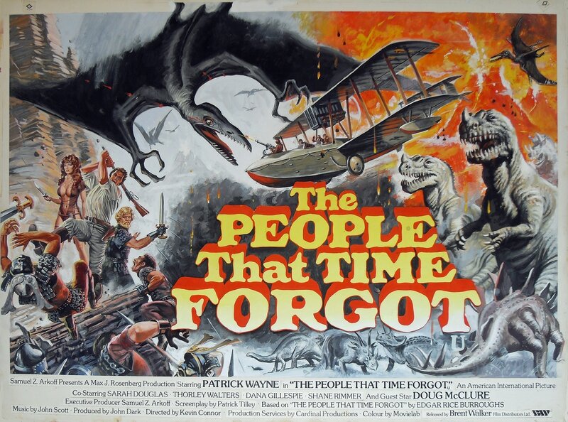 Tom Chantrell, The People That Time Forgot (1977) - Illustration originale Tom Chantrell, The People That Time Forgot (1977) - Illustration originale
