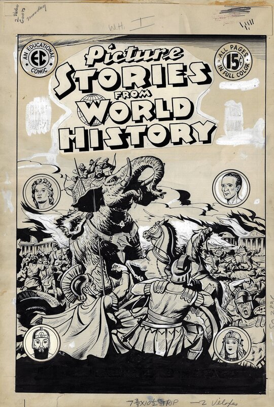Allen Simon, Picture Stories from World History 1 (1947) - Couverture originale