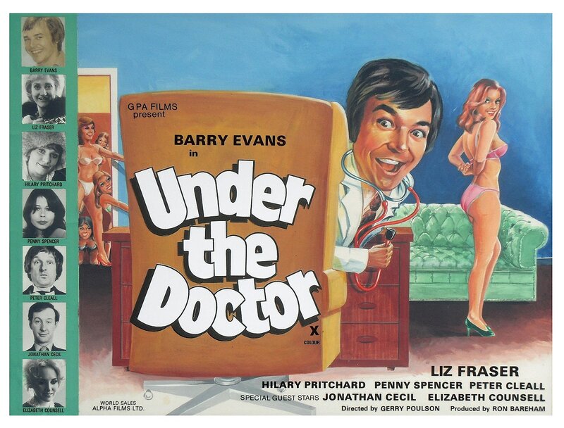 Sam Peffer, Under the Doctor (1976) - Original Illustration Sam Peffer, Under the Doctor (1976) - Original Illustration