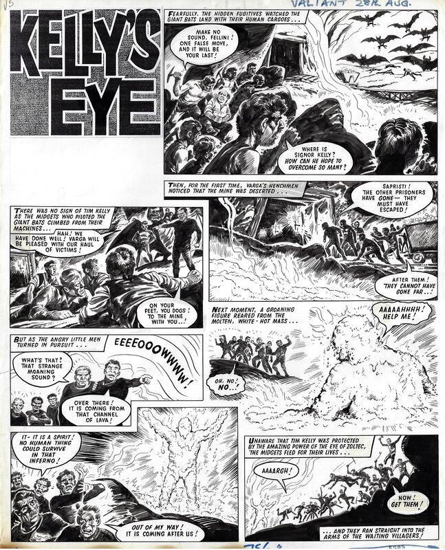 Francisco Solano Lopez, Kelly's Eye - episode 22 page 1 - Comic Strip