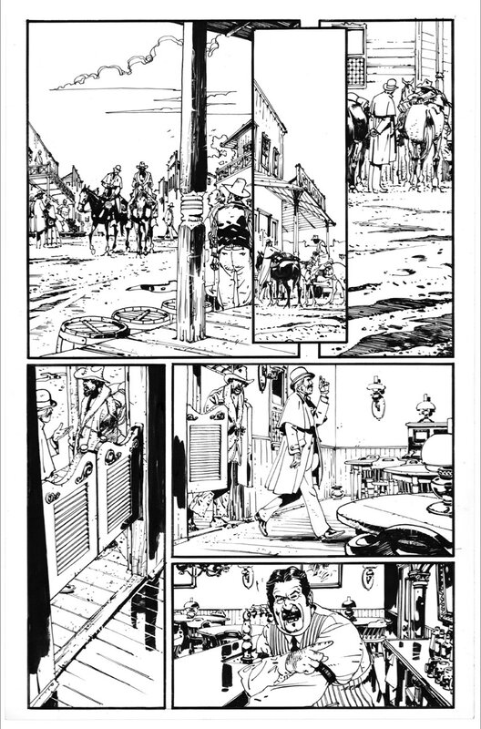 Django #1 page 10 by R.M. Guéra - Comic Strip