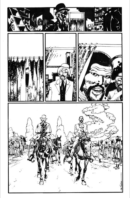 Django #1 page 19 by R.M. Guéra - Comic Strip