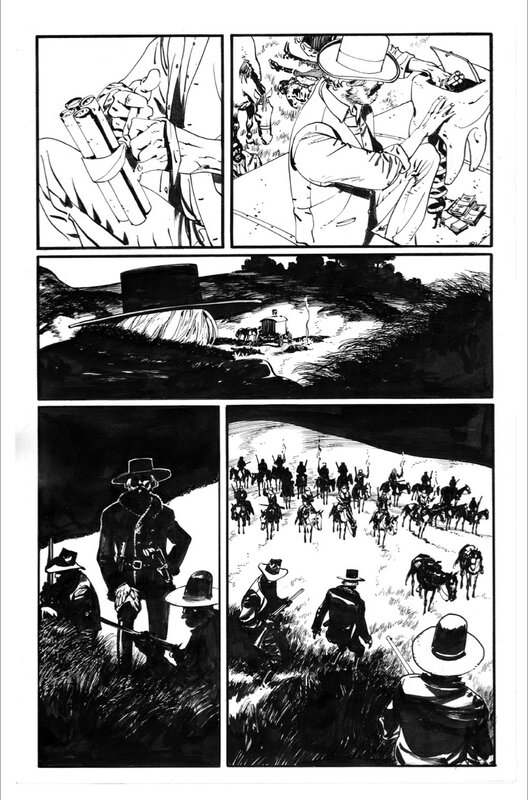 Django #2 page 9 par R.M. Guéra - Planche originale