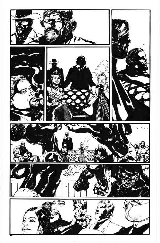 Django #4 page 20 par R.M. Guéra - Planche originale
