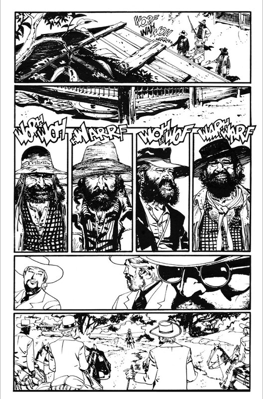 Django #4 page 31 par R.M. Guéra - Planche originale