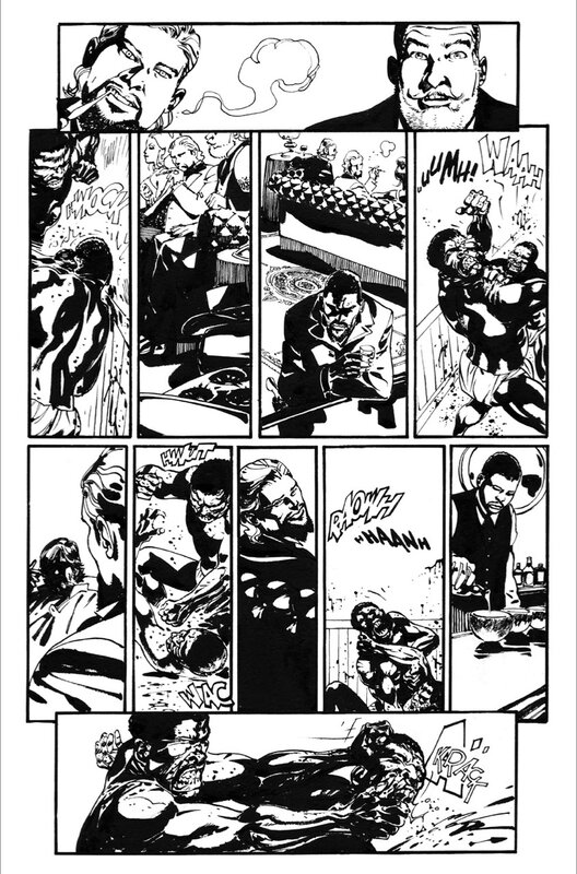 Django #4 page21 par R.M. Guéra - Planche originale
