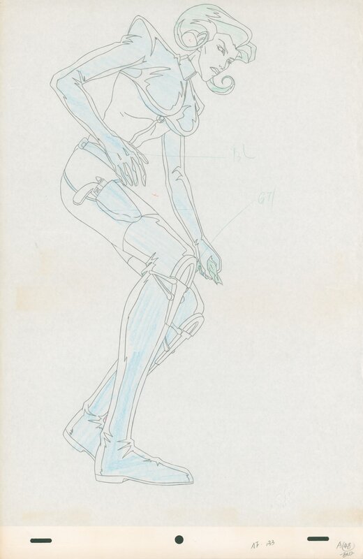 Aeon Flux: 04 by Peter Chung - Original Illustration