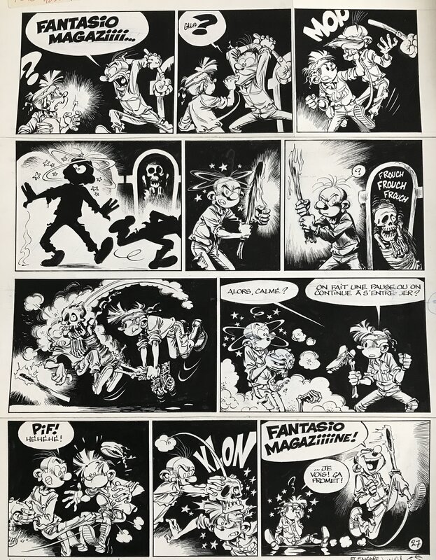 Janry, Tome, Spirou et Fantasio : La Vallée des Bannis - Comic Strip