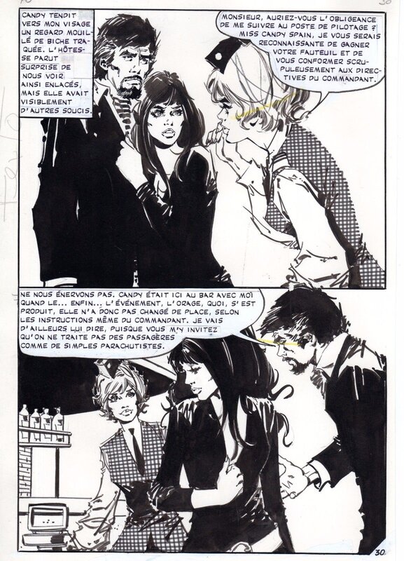 Jorge B. Gálvez, J. Badia, Jobaro, Sueurs, planche 30 - Parution dans le numéro 41 du magazine Eclipso (Aredit) - Comic Strip