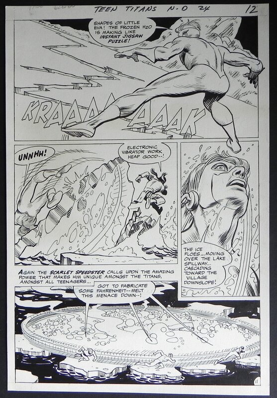 Gil Kane, Nick Cardy, Teen titans #24 p.12 - Comic Strip