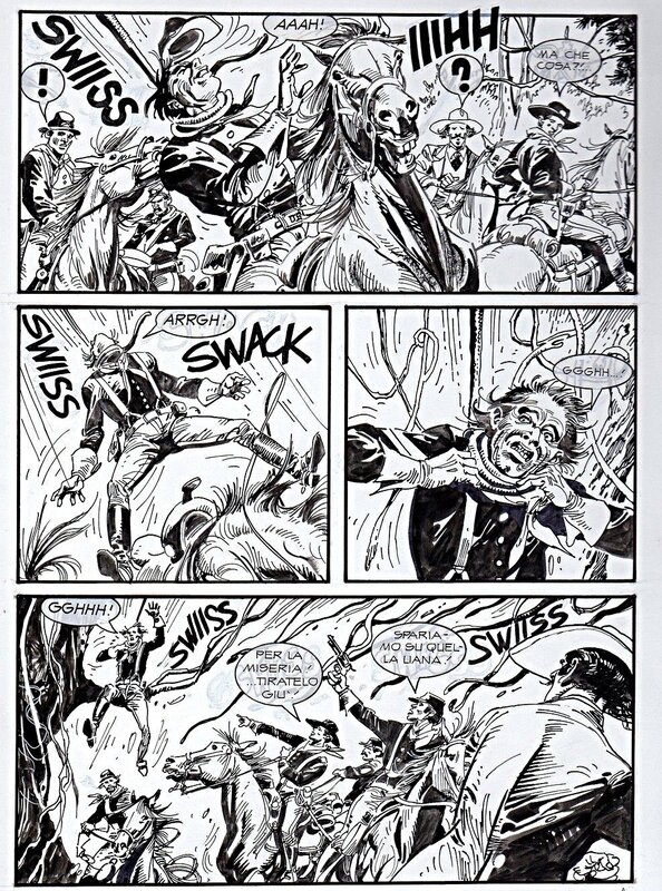 Alessandro Chiarolla, Palude mortale - Zagor speciale n°15, avril 2003 - Comic Strip