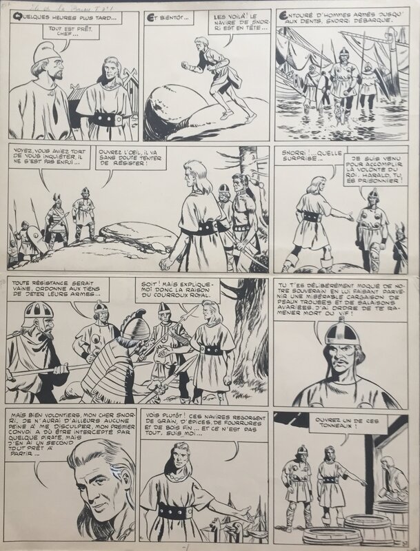 Harald le viking by Fred & Liliane Funcken - Comic Strip
