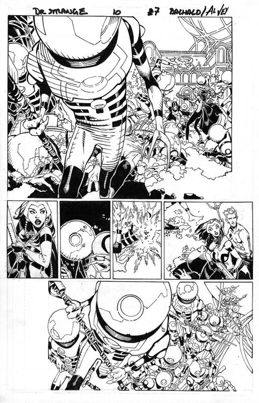 Chris Bachalo, Al Vey, Doctor Strange #10 p.7 - Planche originale
