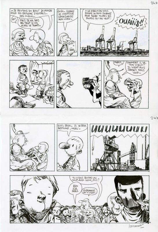 Le Combat Ordinaire by Manu Larcenet - Comic Strip