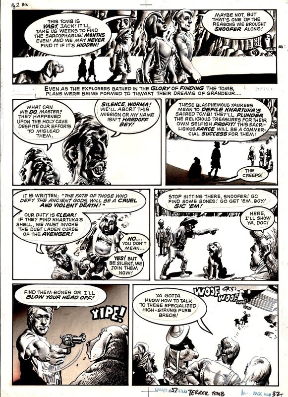 Richard Corben 1970s Warren Creepy 57 Horror Art - Comic Strip