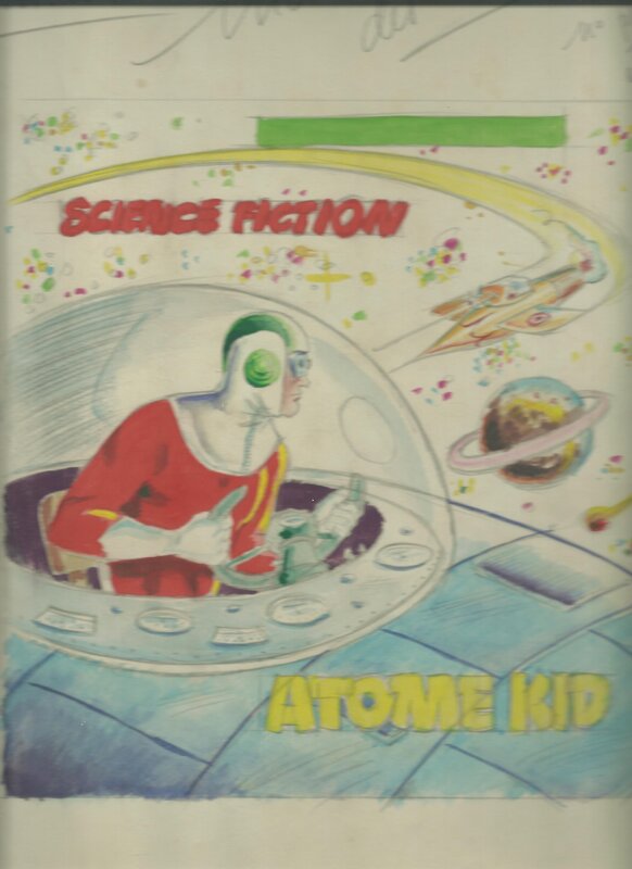 Atome KID par Bayo - Couverture originale