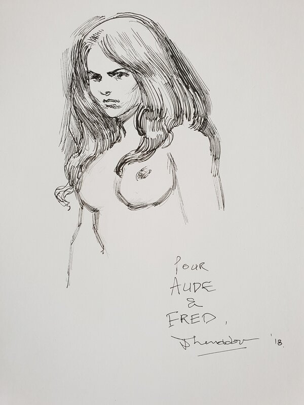 Dédicace de Nenadov dans le troisième fils de Rome tome 2 - Sketch Dédicace de Nenadov dans le troisième fils de Rome tome 2 - Sketch