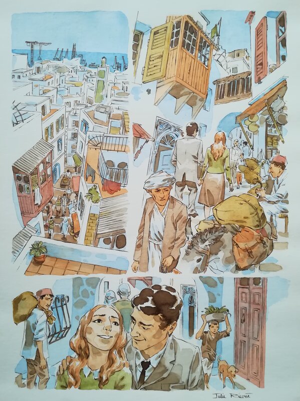 Morocco Jazz by Julie Ricossé - Comic Strip