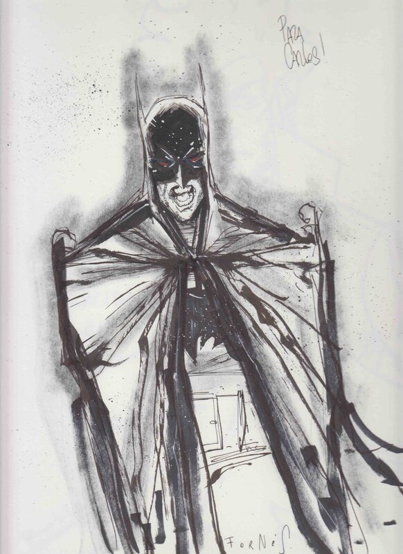 Batman par Jorge Fornes - Illustration originale