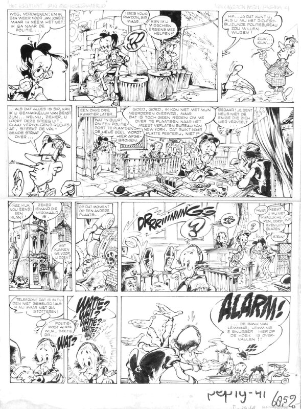 Fred Julsing Jr., 1970 - Wellington Wish (Page - Dutch KV) - Comic Strip
