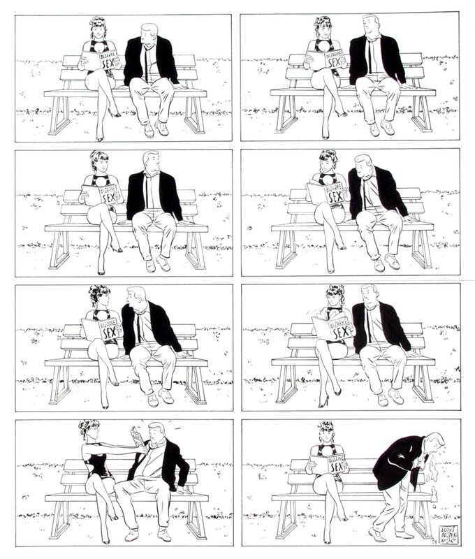 Aloys Oosterwijk, 1997 - Willem's wereld (Page - Dutch KV) - Comic Strip