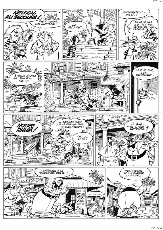 Eddy Ryssack, Colin Colas: Razzia sur la Jamaïque - Comic Strip