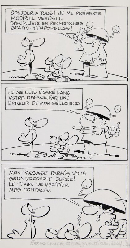 Tuf et Fuf, 1974. by Maurice Rosy - Comic Strip