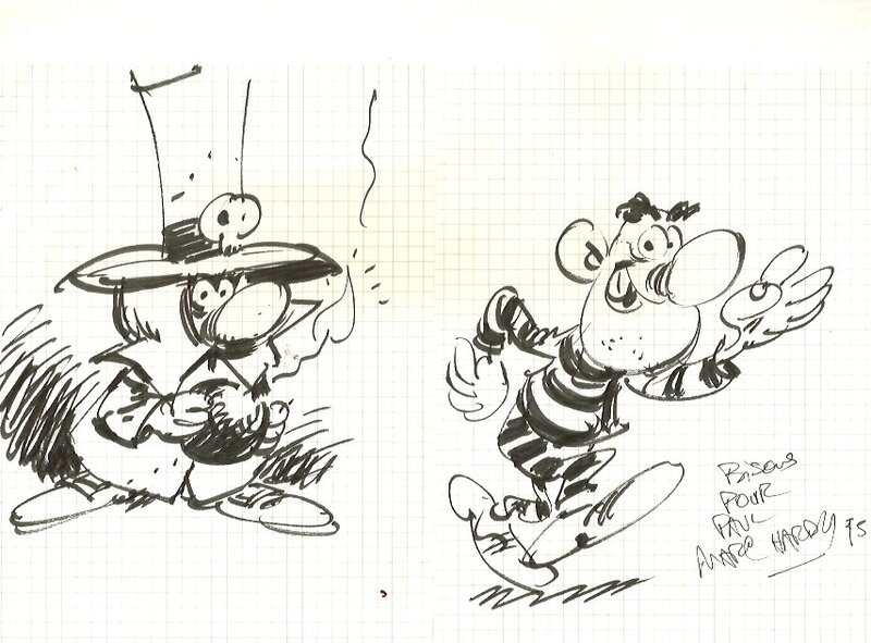 Marc Hardy, Bobo et un  krostons - Original Illustration
