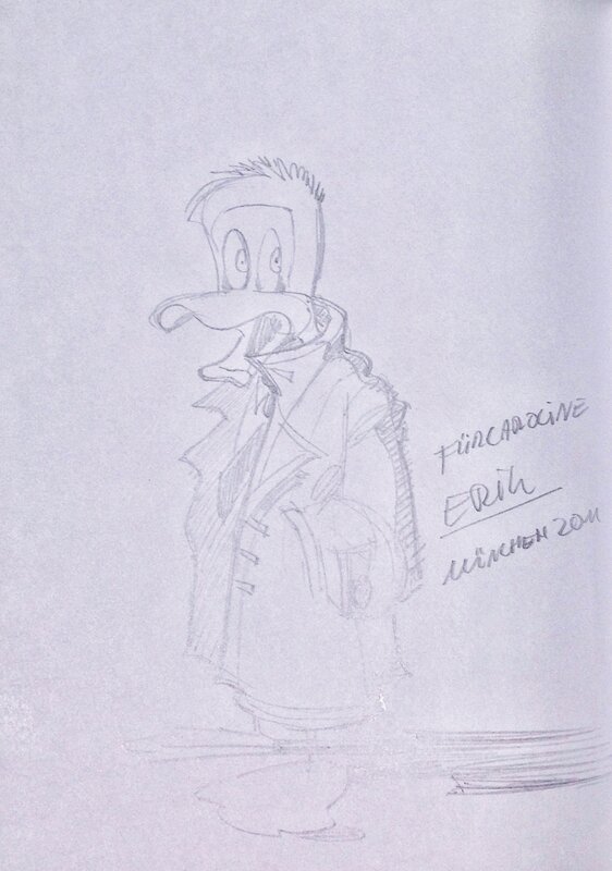 Dede Duck by Érik - Sketch