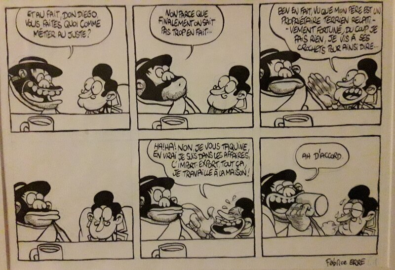 Z comme don diego by Fabrice Erre - Comic Strip