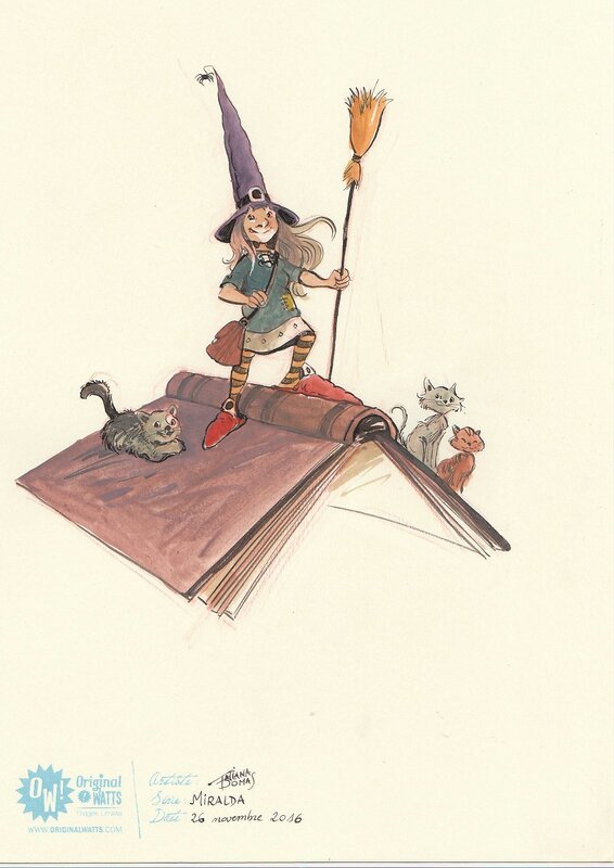 Tatiana Domas, Illustration livre et chats - Illustration originale