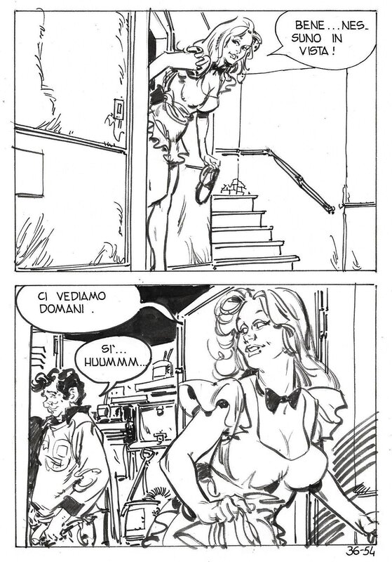 Stelio Fenzo, Pierino n°36 planche 54 (Edifumetto) - Comic Strip