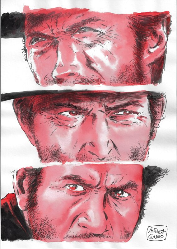 Cuneo -  The Good, the Bad, the Ugly - Original Illustration