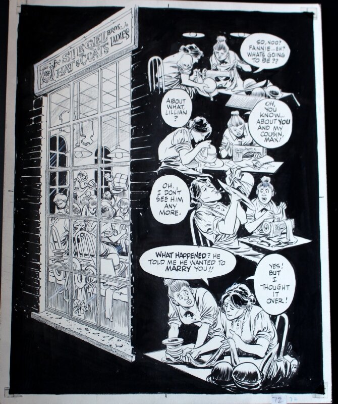 Will Eisner, To the Heart of the Storm, 1991 - Planche originale