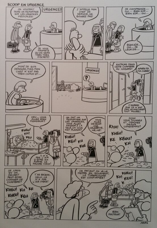 Scoop en urgence by Éric Ivars - Comic Strip