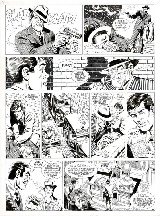 Jean-Yves Mitton, François Corteggiani, De silence et de sang T5 - Comic Strip